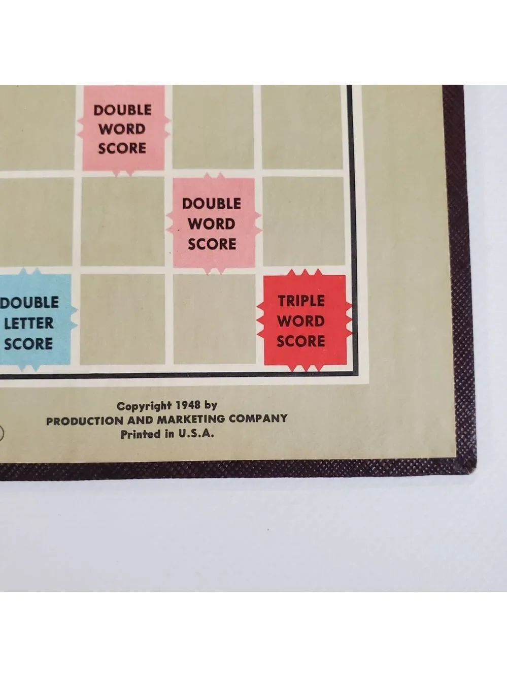 Scrabble Board Game Selchow & Righter Complete Vintage 1948 1953